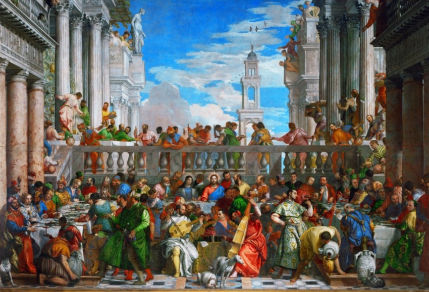 Nozze di Cana Paolo Veronese