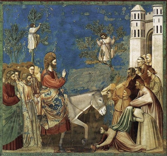 L'Entrata di Gesù a Gerusalemme Giotto